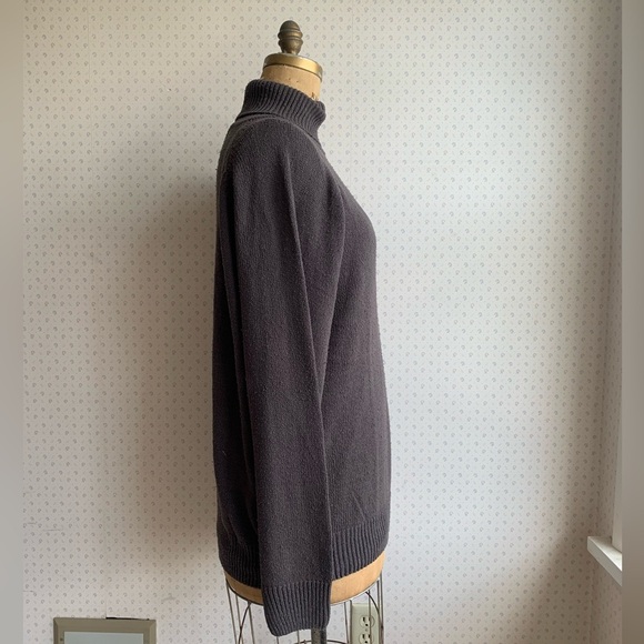Vintage Winter Silks Silk Knit Turtleneck Sweater sz XL PW14 - Picture 2 of 5